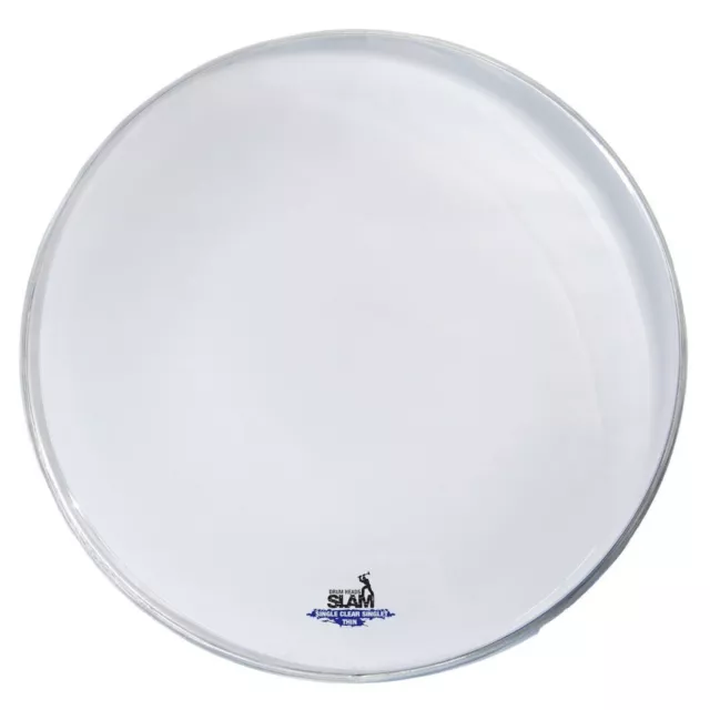 NEW Slam 16" Inch Single Ply Clear Thin Weight Drum Head Skin