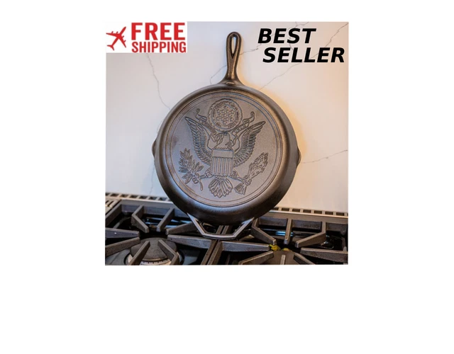 NEW American 12" Cast Iron Skillet, Freeship