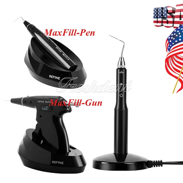 Woodpecker Style Endo Gutta Percha Dental Obturation System Gun+Pen/Heated Pen