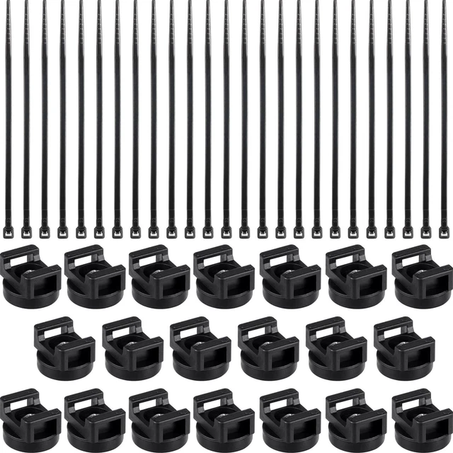 Magnetic Zip Tie Mount Multipurpose Magnetic Cable Holder Cable Tie Mount Mag...