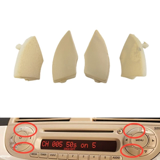 For500 Radio dal 2008 in poi Rimozione Taglio Pulsante Rimozione Stampo Pulsante CD 4 pz