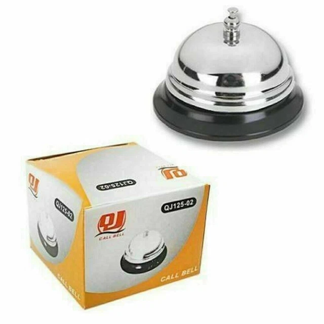 Click Calling Bell RECEPTION DESK COUNTER Desk Calling Bell Traditional Butler Waiter Bell ...