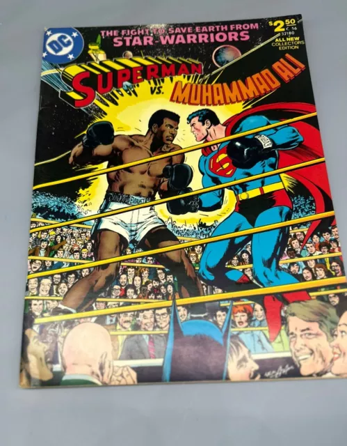 Superman vs Muhammad Ali Comic Treasury Whitman Edition - Neal Adams