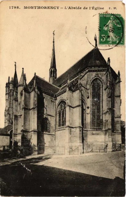 CPA AK MONTMORENCY - The Apse of the Church (519951)