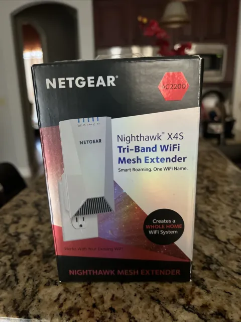 NETGEAR Nighthawk Mesh X4S 2.2 Gbps Wireless Router (EX7500-100NAS)