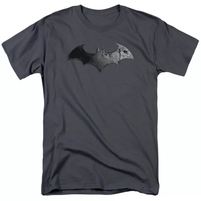 Batman Arkham City Bat Logo DC Comics Licensed Adult T-Shirt