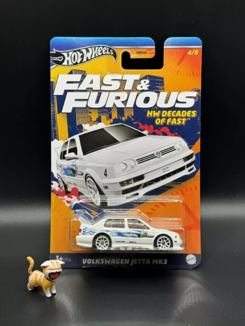 Hot Wheels Volkswagen Jetta MK3 Fast & Furious HW Decades Of Fast 4/5