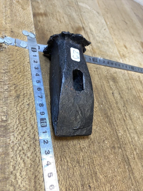 N°546 OLD TOOL Hammer / OUTIL ANCIEN Marteau de pavé forgé 19eme . EUR