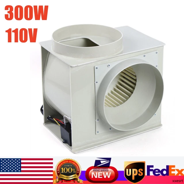 Lab PP250 Centrifugal Blower Fan Ventilator For Chemical Cabinet Fume Hood 300W
