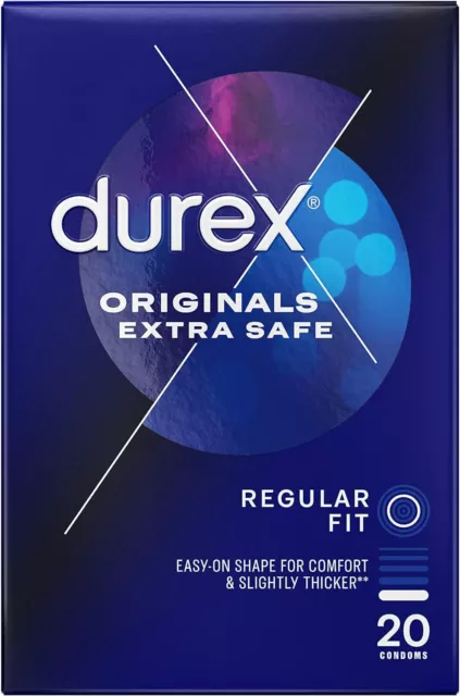 Original Durex Extra Safe Kondome Latex 20 Stück besonders sicher - Neu & OVP