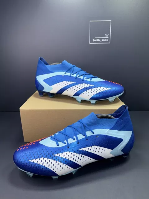 Adidas Predator Accuracy.1 FG Football Boots - Blue - Size UK 11 - GZ0038