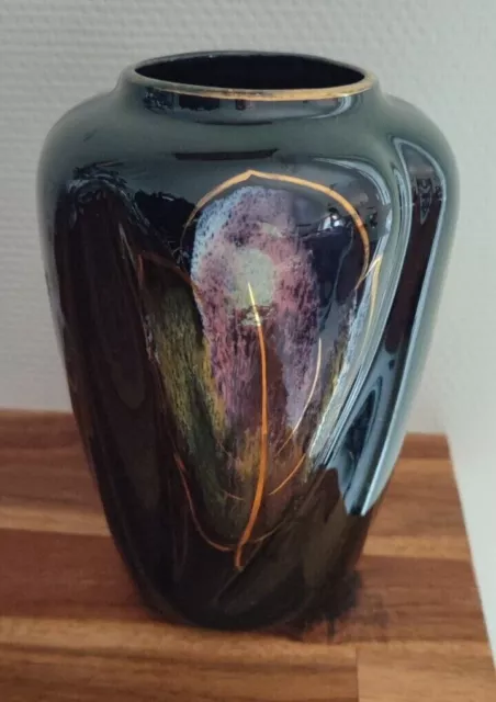 trés beau vase sarreguemine vintage trés bon état de conservation 