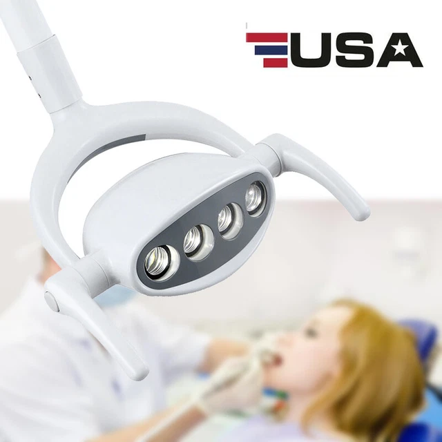 Denshine Dental LED Lamp Oral cold Light For Dental Chair Unit LED tube 4 PCS