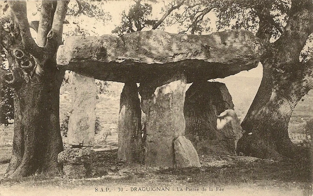 Carte Postale Draguignan Var Pierre De La Fee