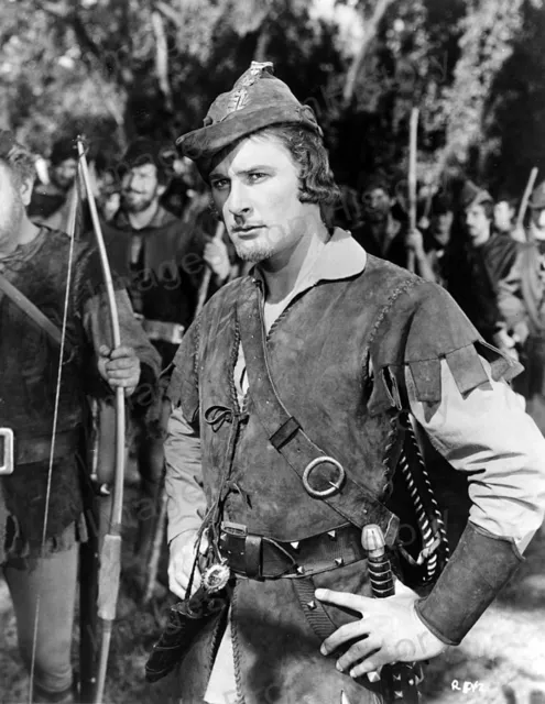 8x10 Print Errol Flynn The Adventures of Robin Hood 1938 #EFAV