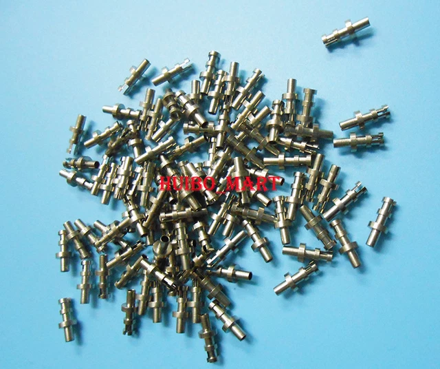 100pcs Tin Plated Turrets Post Lugs for DIY Tube Guitar Amplifier Tag Board 2mm