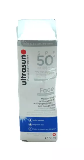 Ultrasun Face Anti-Pigment. SPF50+, 50 ml