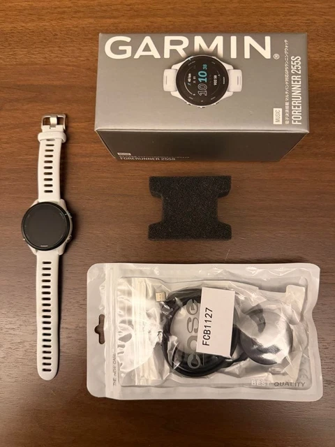 GARMIN FORERUNNER 255S Music Smartwatch GPS Heart Rate Waterproof Used ...