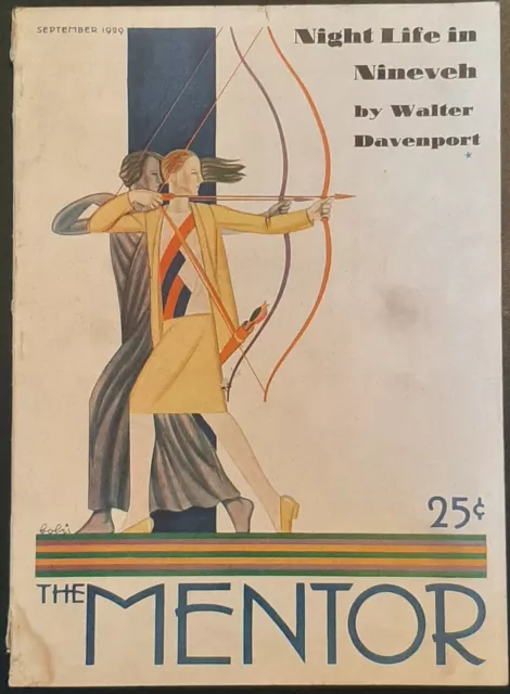 The Mentor - Magazine - Volume 17 Number 8 September 1929 Night Life in Nineveh