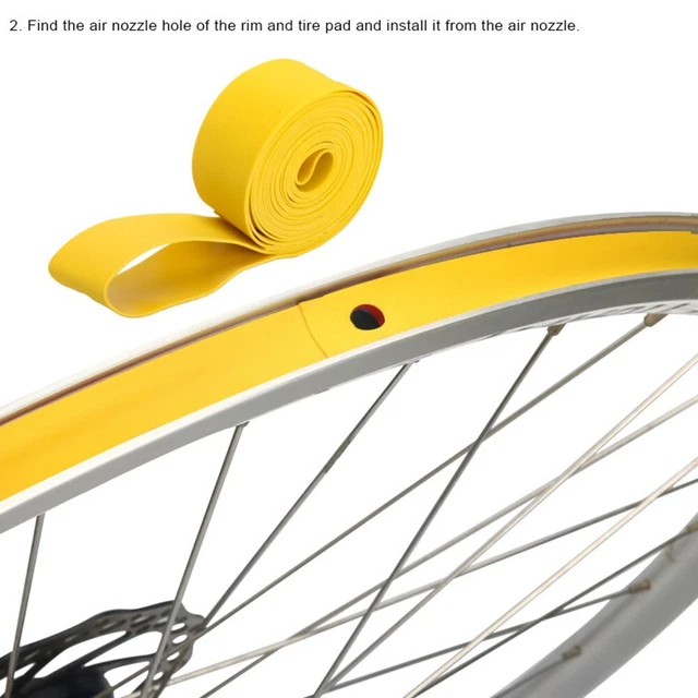 Bande Anti-crevaison Pour Pneu Vélo – 700c / 26/27.5/29 Pouces, Polyuréthane, 2 Pièces, Largeurs 25 Ou 40 Mm