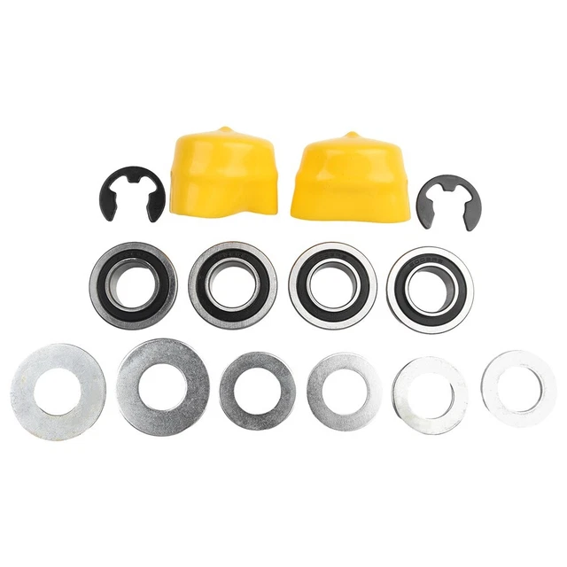 Jeu De 2 Roulements De Roue Arrière Pour Mercedes Classe C, E, CLS, Etc. - Diamètre Ext. 126mm, Int. 49mm - 5