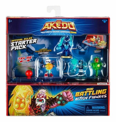 akedo ultimate arcade warriors warrior collector pack