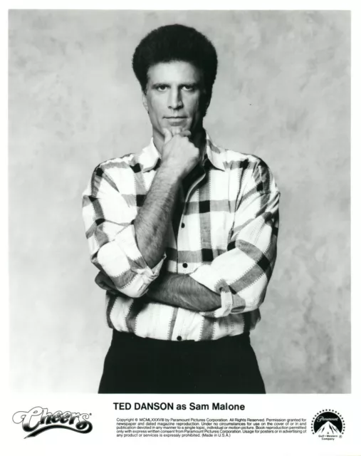 TED DANSON Actor 8x10 Promo Press Photo CHEERS TV Show 1988