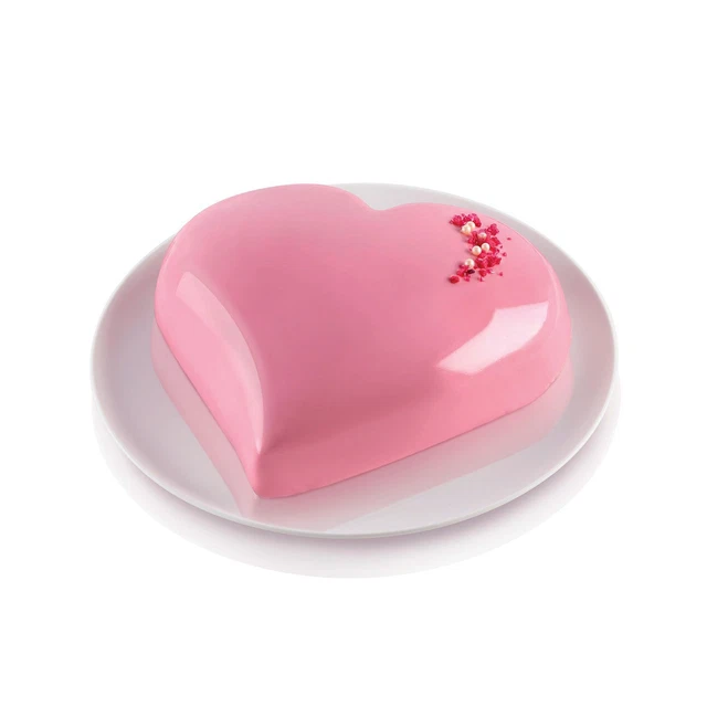 Sft211 Love- Stampo In Silicone 205x186h54 Rosso SILIKOMART