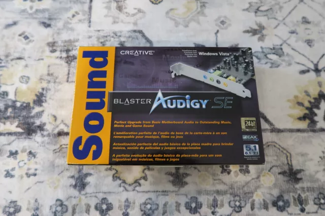 Creative Blaster Audigy SE Sound Card BRAND NEW SEALED