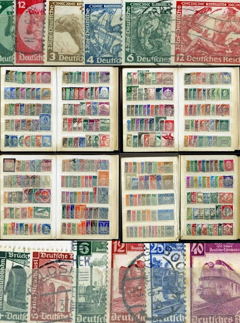 #857 Deutschland Reich Classic Collection 387 Unterschiedlich Vom Alten...