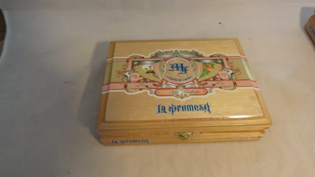 My Father Cigars La Promesa  Corona Gorda  Empty Wood Cigar Box