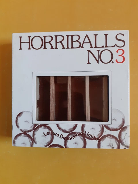 Vintage 1970’s/1980’s Horriballs Puzzle Game; Complete & in Excellent Condition