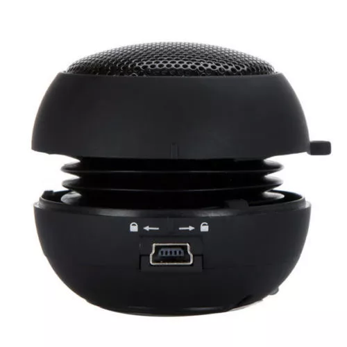 2pc Mini Portable Hamburger Speaker Travel Speaker for Tablet Laptop MP3 iPhone 3