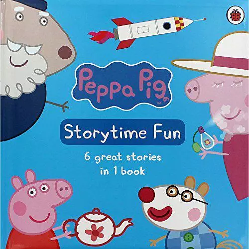 Peppa’s Storytime Fun Treasury by , Good Used Book (Hardcover) FREE & FAST Deliv