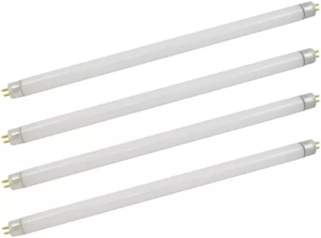 Pack of 4 - Replacement Tubes For Vermatik 16w Insect Trap / Fly Killer. F8 T5 B