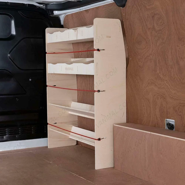FORD TRANSIT CUSTOM L1 + L2 OS Front Toolbox Storage Van Racking