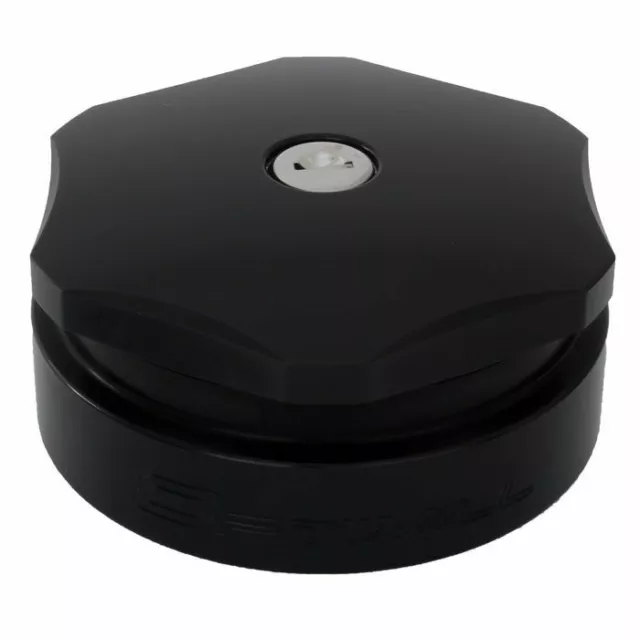 OPTIMILL BLACK Aluminium Fuel filler cap fits TDI Land Rover Defender