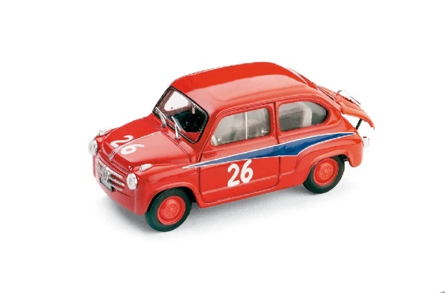 Brumm AS39 1/43 – Diorama Chaîne De Montage Fiat 600 Et 600 Multipla