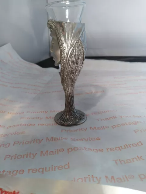 Lord of the Rings Pewter GLASS CUP  Collectible by Royal Selangor LADY B