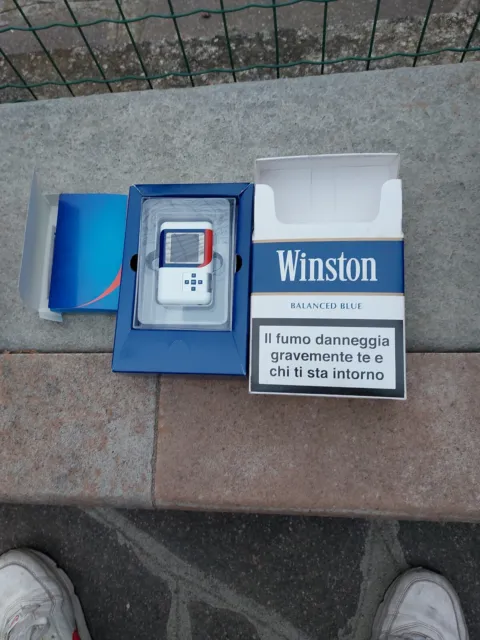 Lettore Multimediale Mp3/Mp4 Limited Edition Winston Blue 2GB da Collezione