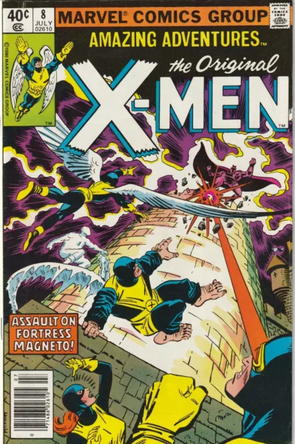 Amazing Adventures Vol 2 #8 / X-Men / Origin Of Iceman / Marvel Comics 1980