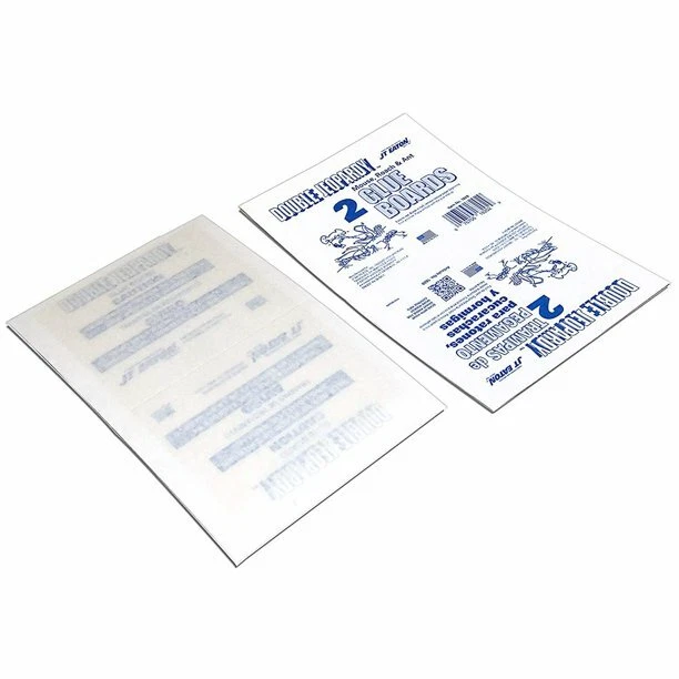 J T Eaton Double Jeopardy Glue Board with Release Paper, for Mice and Insects (1