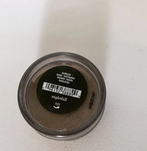bareMinerals ~ NIGHTFALL ~ Sombra de ojos color tamaño completo .57 g Nueva y Sellada