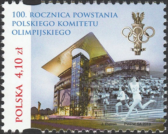 Poland 2019 - 100th anniversary of the Polish Olympic Committe - Fi 4965 MNH**