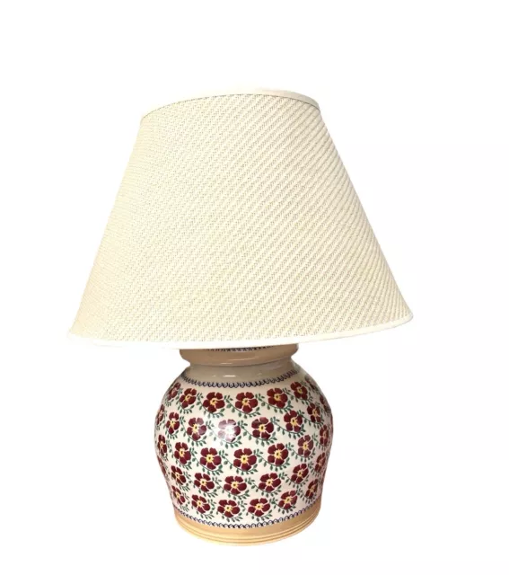 Nicholas Mosse - Old Rose - 7 Inch Lamp with Shade