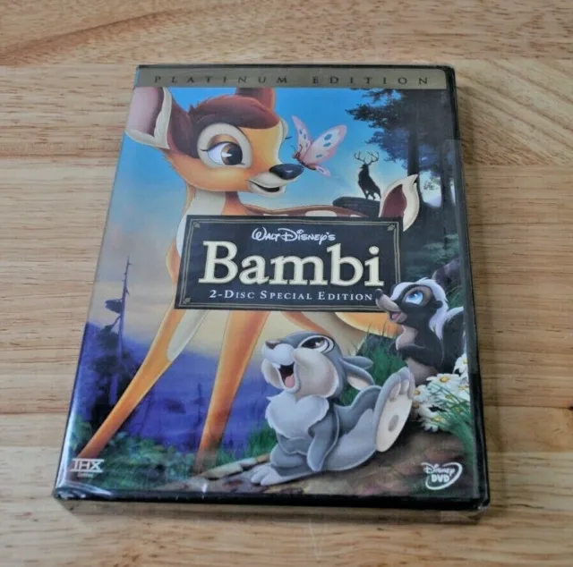 Walt Disney Bambi 2-Disc Special Platinum Edition DVD *New*