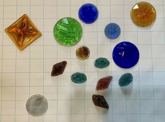 Stained Glass Jewels- Lot D