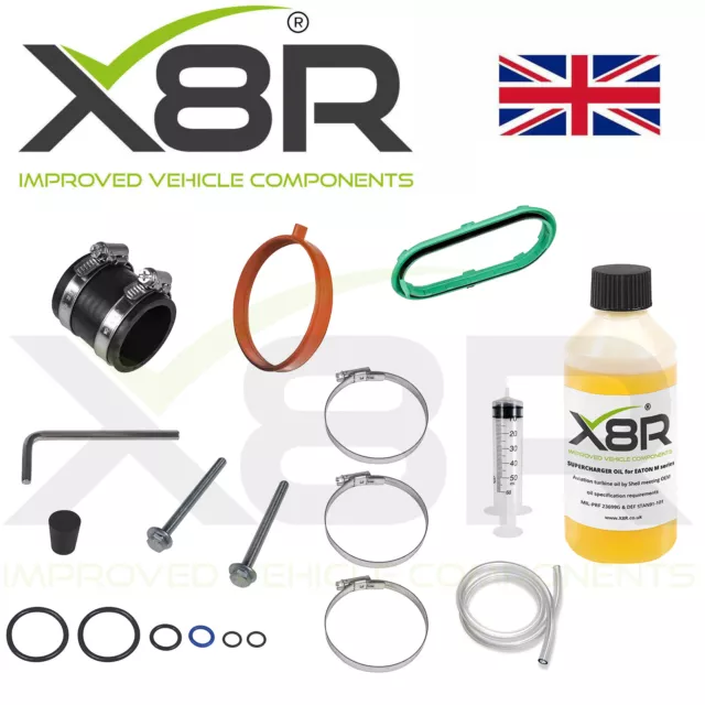 MINI COOPER S R53 R52 Jcw Esencial W11 Eaton Súpercargador Aceite Servicio Kit