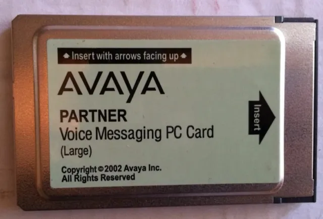 Partner Voice Messaging PC Card 3.0 Large 16 Mailboxes (700226525, 700429392)
