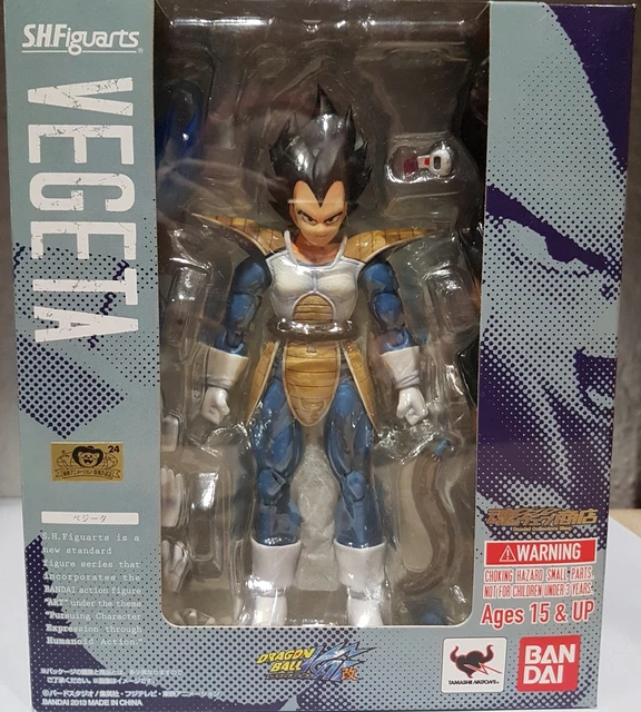 DRAGON BALL Z Vegeta Scouter Sh Figuarts Figure Figura Bandai EUR